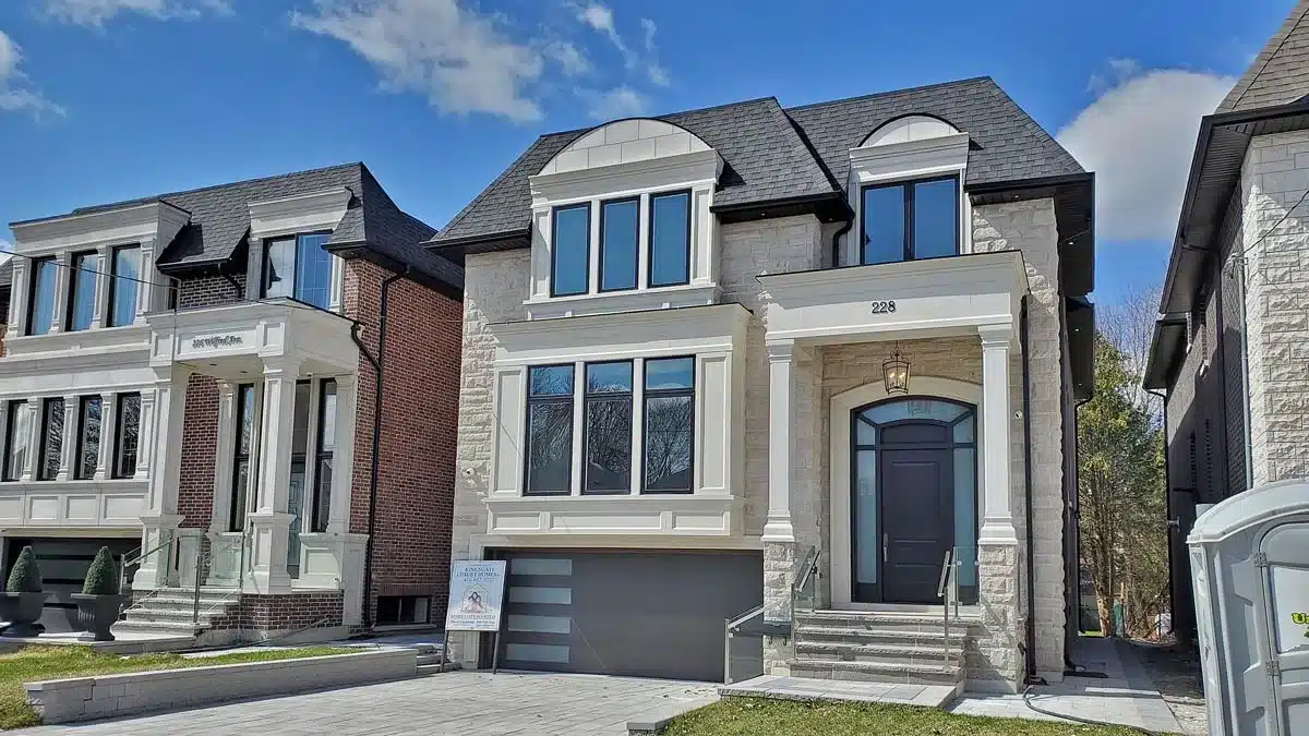 228 Wilfred Ave, North York: Limestone Facade, Gold-Lit Tray Ceilings and a Marble Ensuite with Book-Matched Diamond Shower